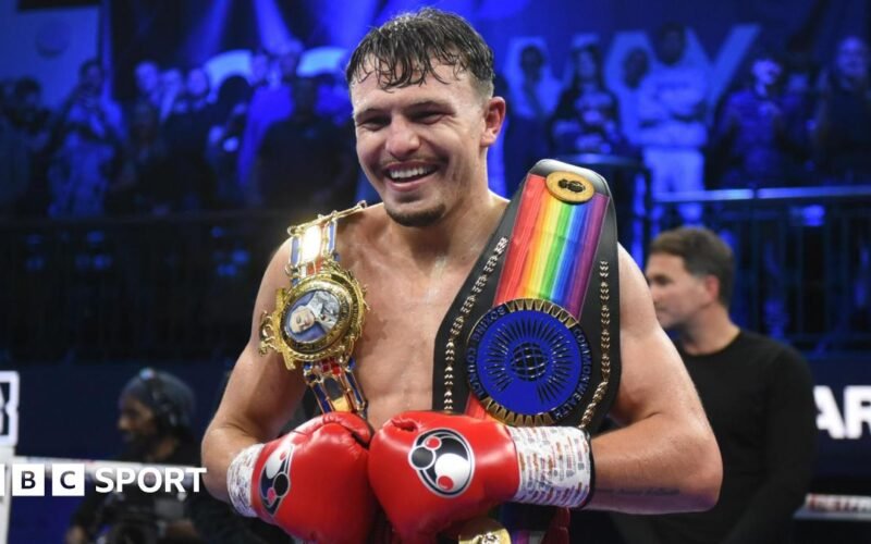 George Lyddard: Undefeated middleweight wins British and Commonwealth titles