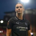 Manchester City defender Kirsten Casparig: “Being gay was not normal until I became a footballer.”