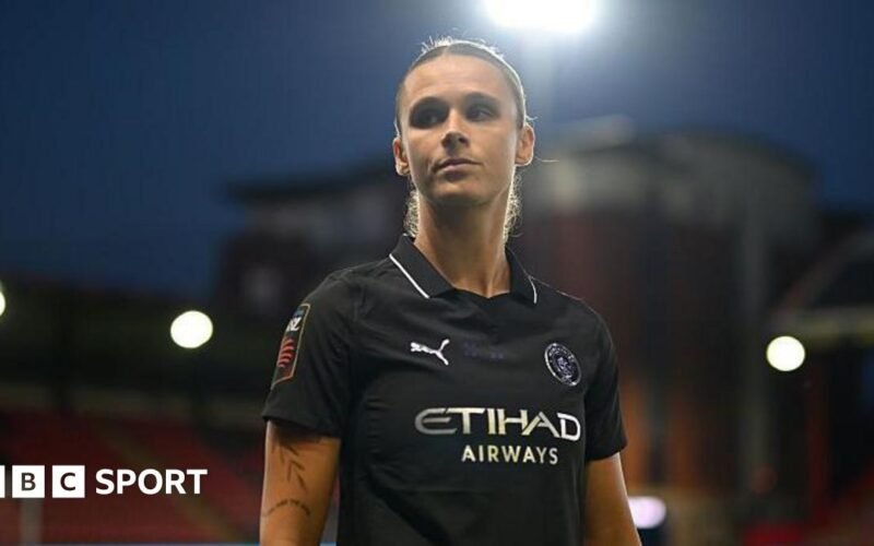Manchester City defender Kirsten Casparig: βBeing gay was not normal until I became a footballer.β
