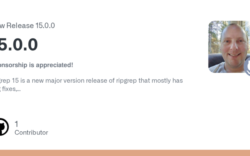 Release 15.0.0 · BurntSushi/ripgrep · GitHub