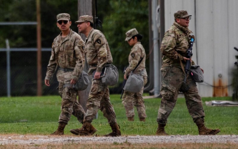 National Guard troops are now outside Chicago and could be in Memphis soon