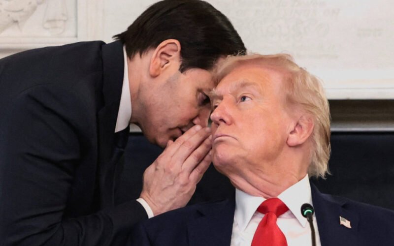 Rubio passes Trump urgent note on Middle East peace deal during antifa roundtable