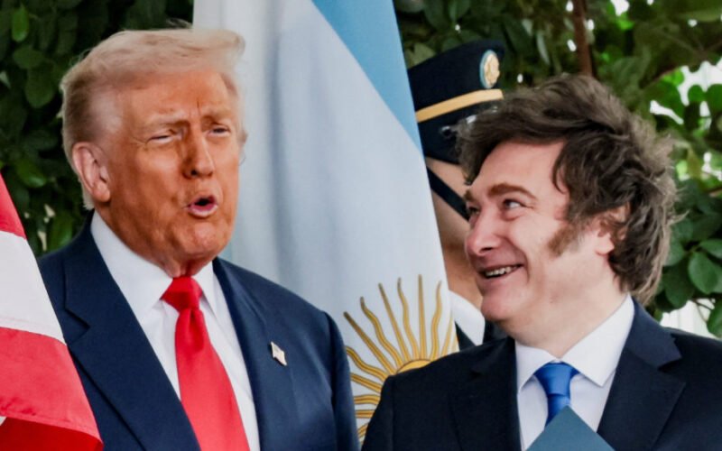 The Trump administration is working to double funding for Argentina to $40 billion