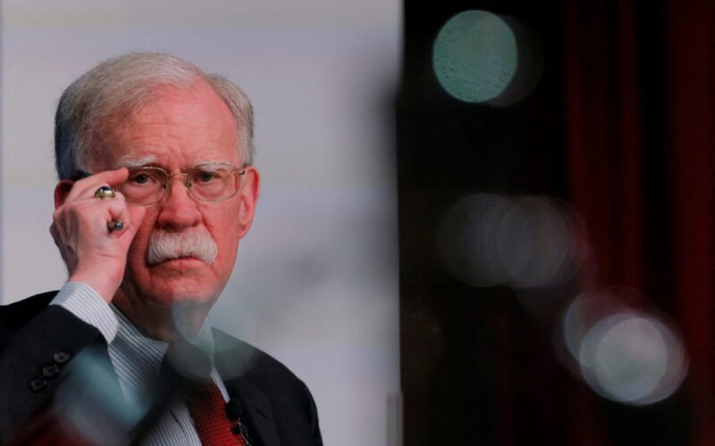Former Trump advisor John Bolton was accused of handling classified information