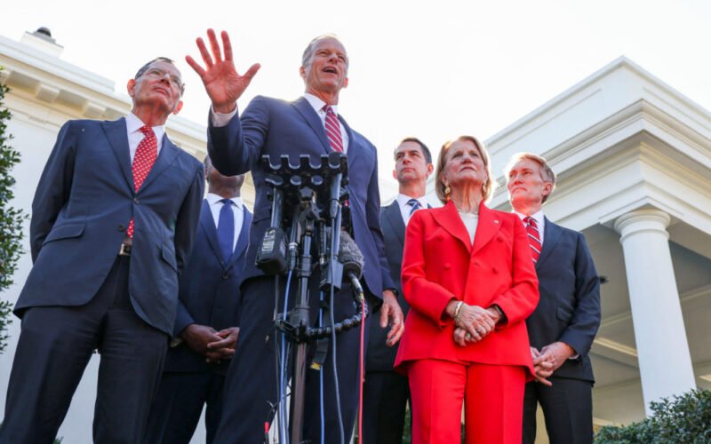 Trump presses Senate GOP on ‘nuclear option’ to end government shutdown