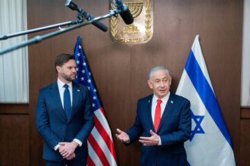 Netanyahu says before his meeting with Vance that Israel is “not protected” by the United States