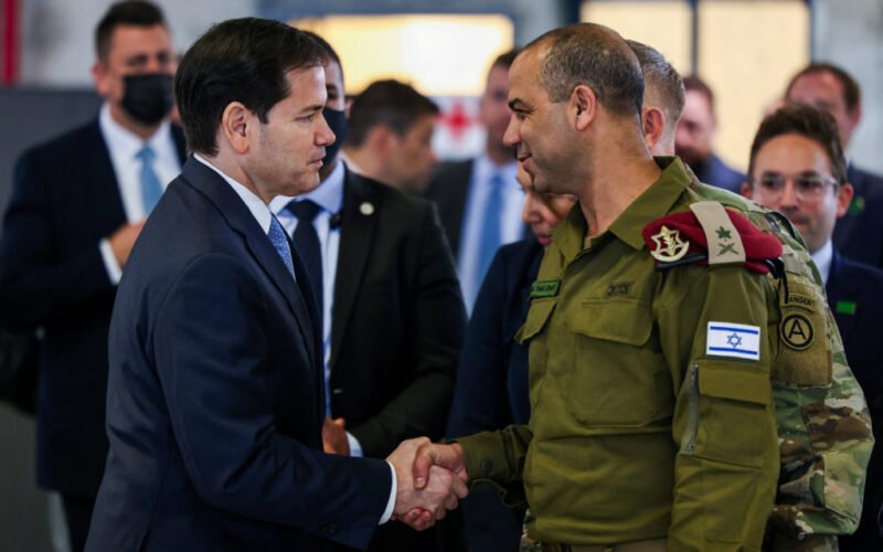 Rubio tours the US-led center in Israel overseeing the Gaza ceasefire