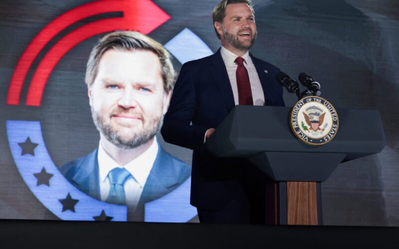 WATCH: Vance calls for limiting legal immigration during a Turning Point event at the University of Mississippi