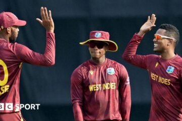 West Indies bowl a full innings of spin in the ODI in Bangladesh