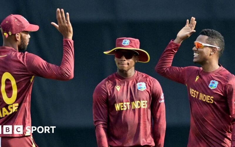 West Indies bowl a full innings of spin in the ODI in Bangladesh