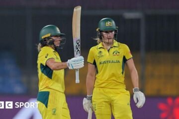 Women’s Cricket World Cup 2025 results: Ash Gardner and Annabel Sutherland lead Australia to victory over England