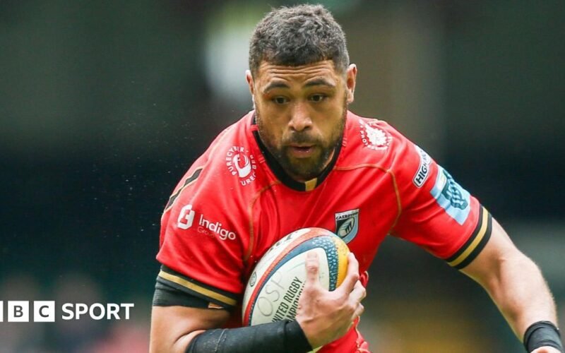 Taulubi Faletau: Wales got a boost as the number eight returned for Cardiff against the Dragons