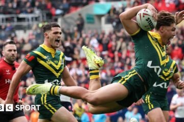 England 6-26 Australia: Kangaroos victory in first rugby league match since 2003