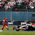Mexico City Grand Prix: Liam Lawson almost misses with Formula 1 marshals