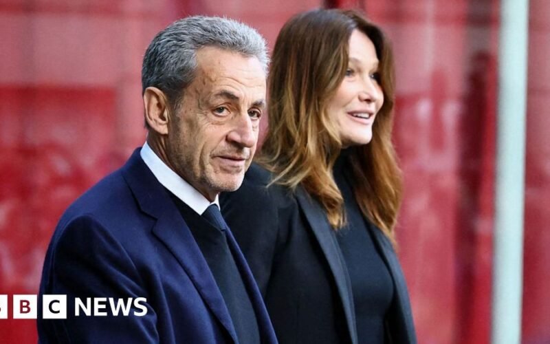 Sarkozy enters jail over campaign financing