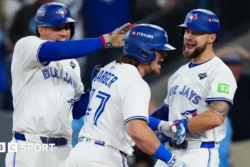 MLB World Series Game 1: The Toronto Blue Jays beat the Los Angeles Dodgers 11-4