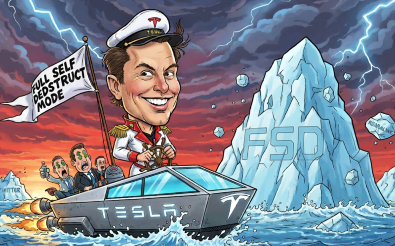 Tesla is heading into multi-billion-dollar iceberg of its own making