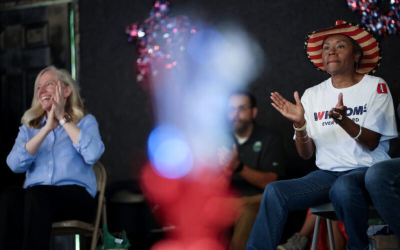 Republican Winsome Earl Sears and Democrat Abigail Spanberger debate abortion in Virginia