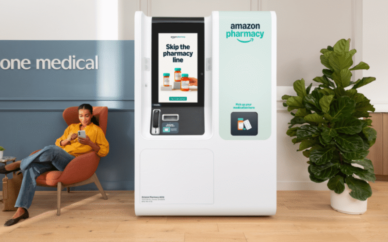 Amazon Pharmacy is launching vending machines for prescription drugs