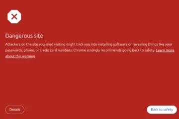 Google flags Immich sites as dangerous
