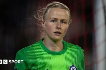 Hannah Hampton will miss England’s friendly match against Brazil due to injury