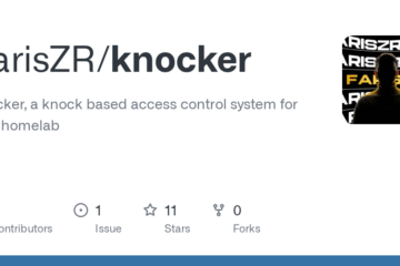 FarisZR/knocker: Knocker, a knock based access control system for your homelab