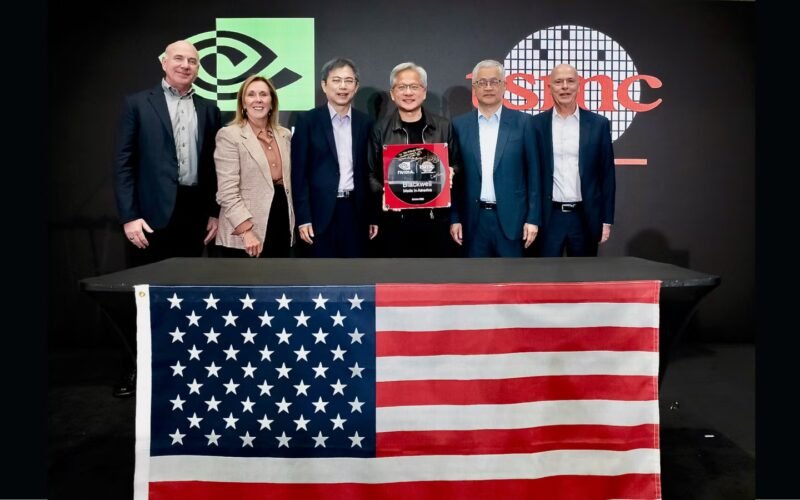Nvidia has produced the first Blackwell wafer entirely on US soil
