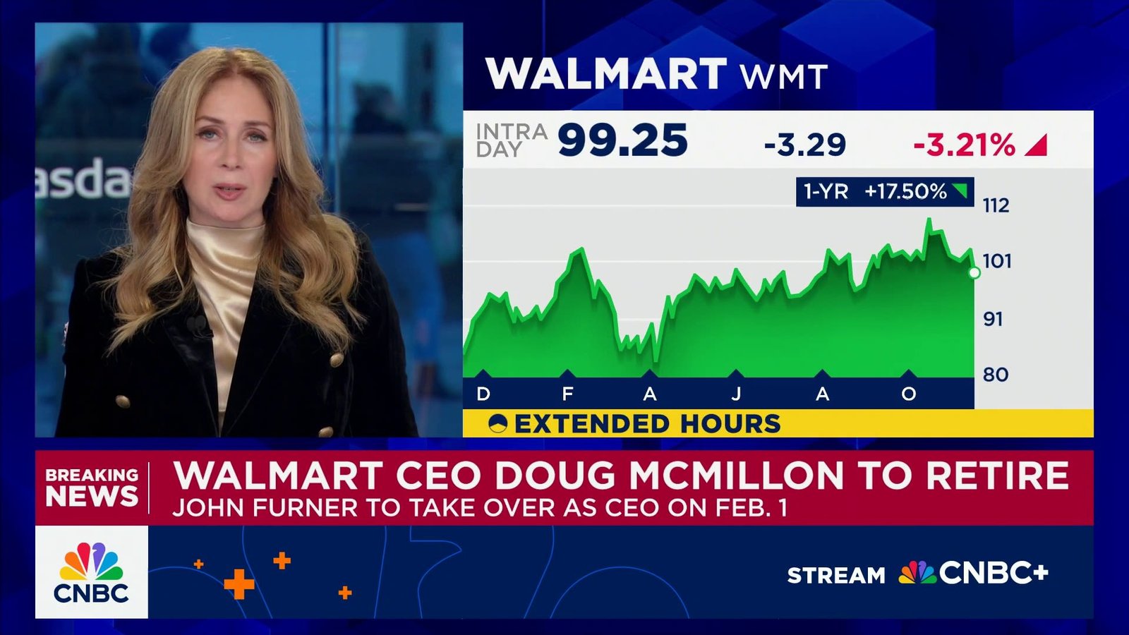 Walmart CEO Doug McMillon is retiring