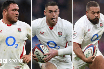 England vs Argentina: Jamie George, Tom Roebuck and Ollie Lawrence ruled out
