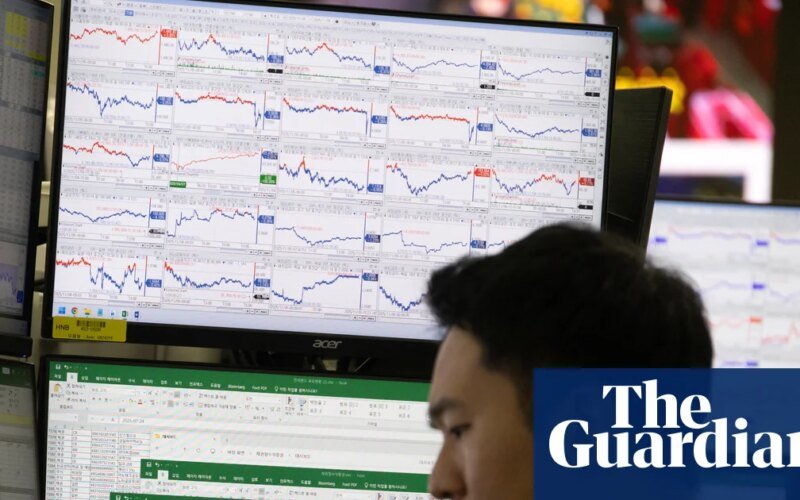 Global stock markets fall sharply over AI bubble fears | Stock markets
