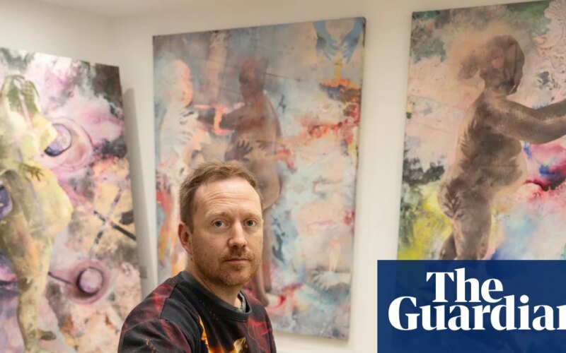 ‘I tried to capture her inner world – but I couldn’t’: Tom de Freston paints his pregnant, naked wife | coloring