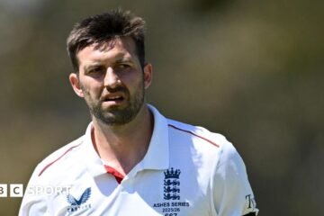 The Ashes: England’s Mark Wood leaves the field with tight hamstring in the Lions’ tour match
