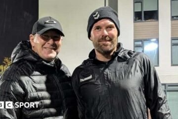 Craig and Scott Laird: Father-son duo who co-manage non-league club Street FC