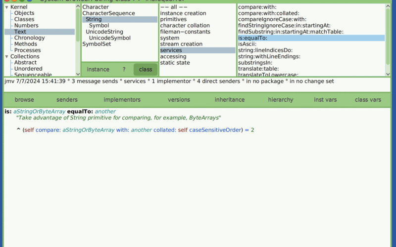 Smalltalk – Noel Rappin Writes Here