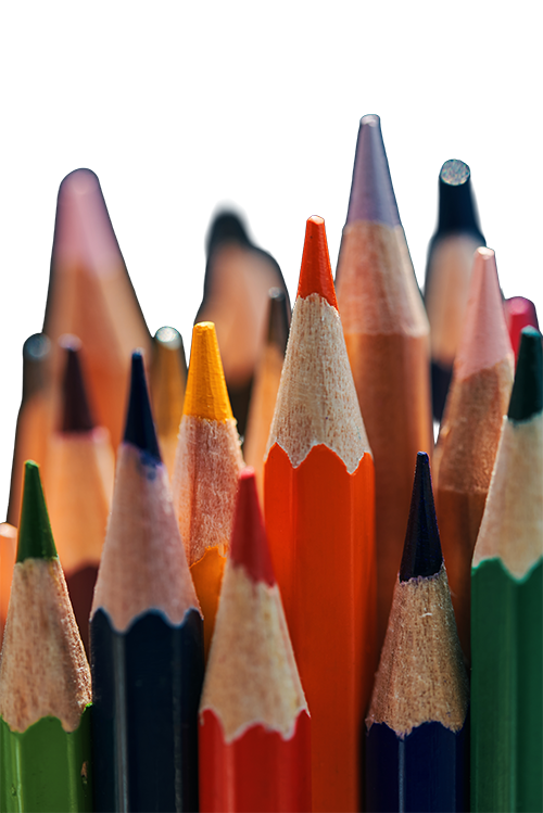 Colored pencils