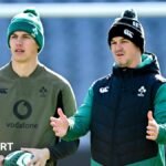 Ireland v Australia: Sam Prendergast on Jack Crawley, Johnny Sexton and the Wallabies.