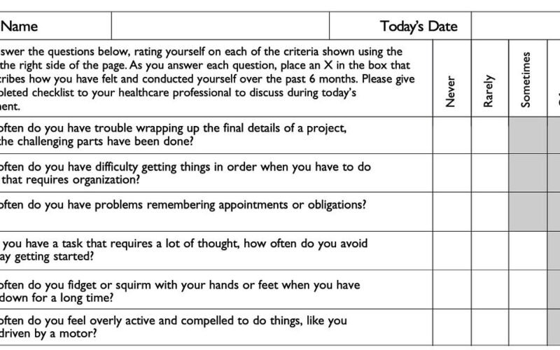 A One-Minute ADHD Test (23/30)