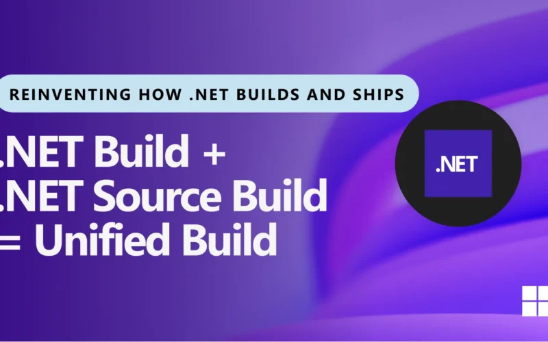 Reinventing how .NET Builds and Ships (Again)