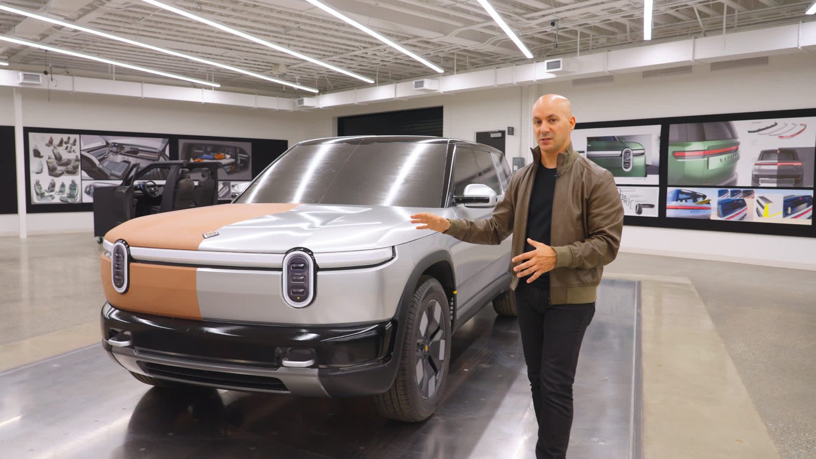 How did Rivian end up with such unique headlights?
