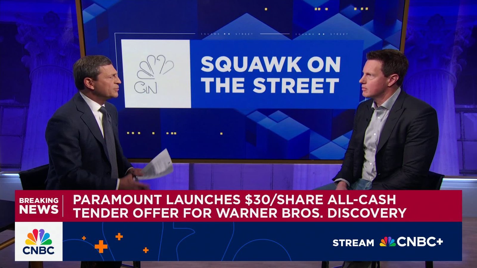 Paramount Skydance CEO on hostile bid for WBD: