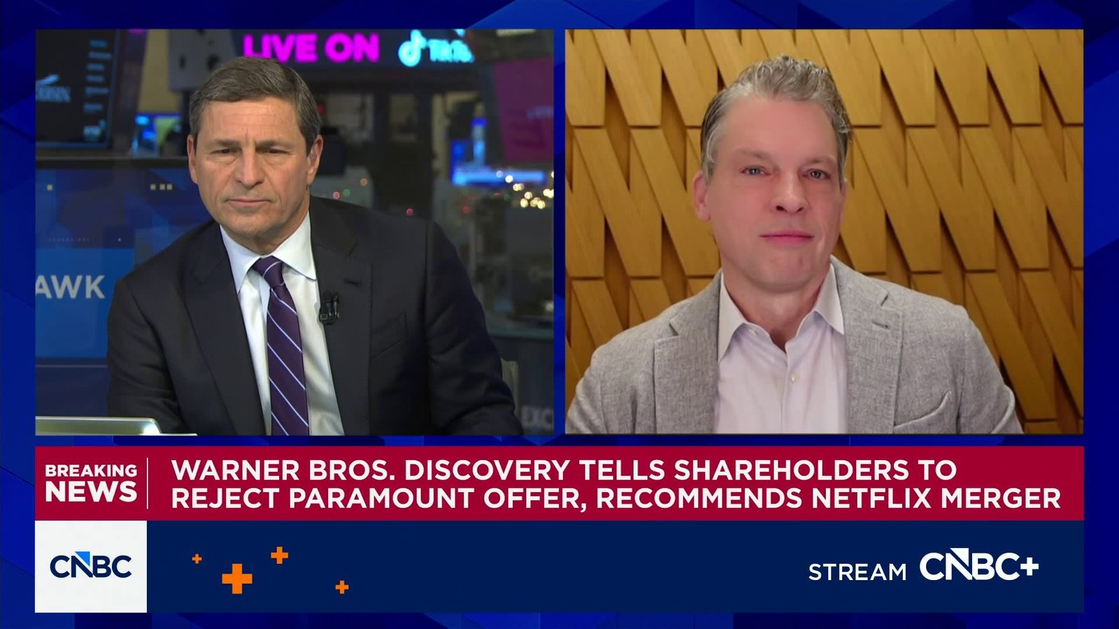 Regulators will see our deal with Warner Bros. As a professional consumer, says Greg Peters, Netflix co-CEO