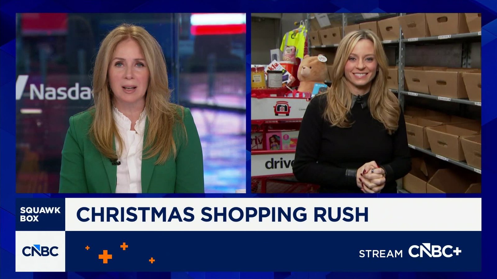 Christmas shopping rush: Here