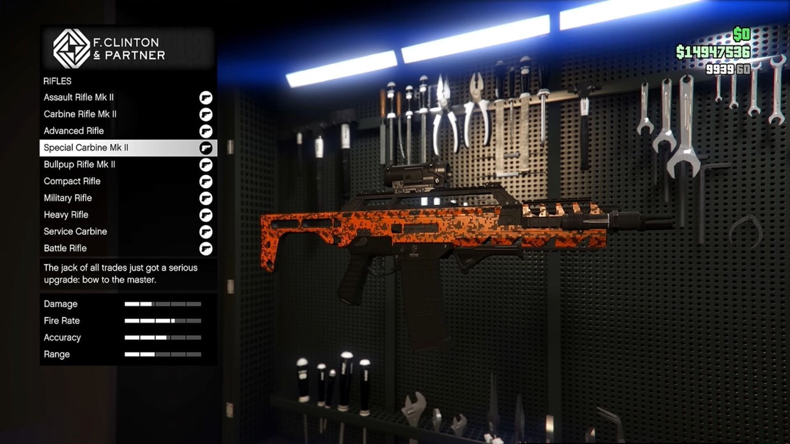 The Special Carbine MK2 is a reliable weapon (Image via Rockstar Games || YouTube/@Evizcerate)