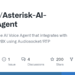 hkjarral/Asterisk-AI-Voice-Agent: An open-source AI Voice Agent that integrates with Asterisk/FreePBX using Audiosocket/RTP technology