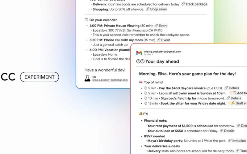 Google is testing an email-based productivity assistant