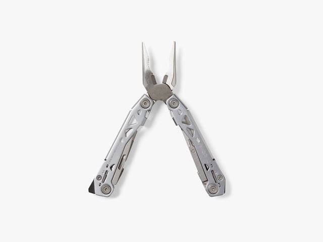 A metal tool with sharp edges