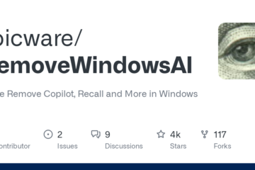 zoicware/RemoveWindowsAI: Force Remove Copilot, Recall and More in Windows 11
