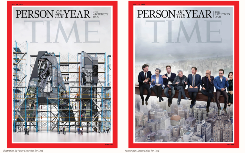 TIME magazine named “Artificial Intelligence Engineers” Person of the Year