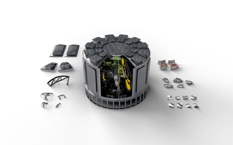Thea Energy previews Helios, a pixel-inspired fusion power plant