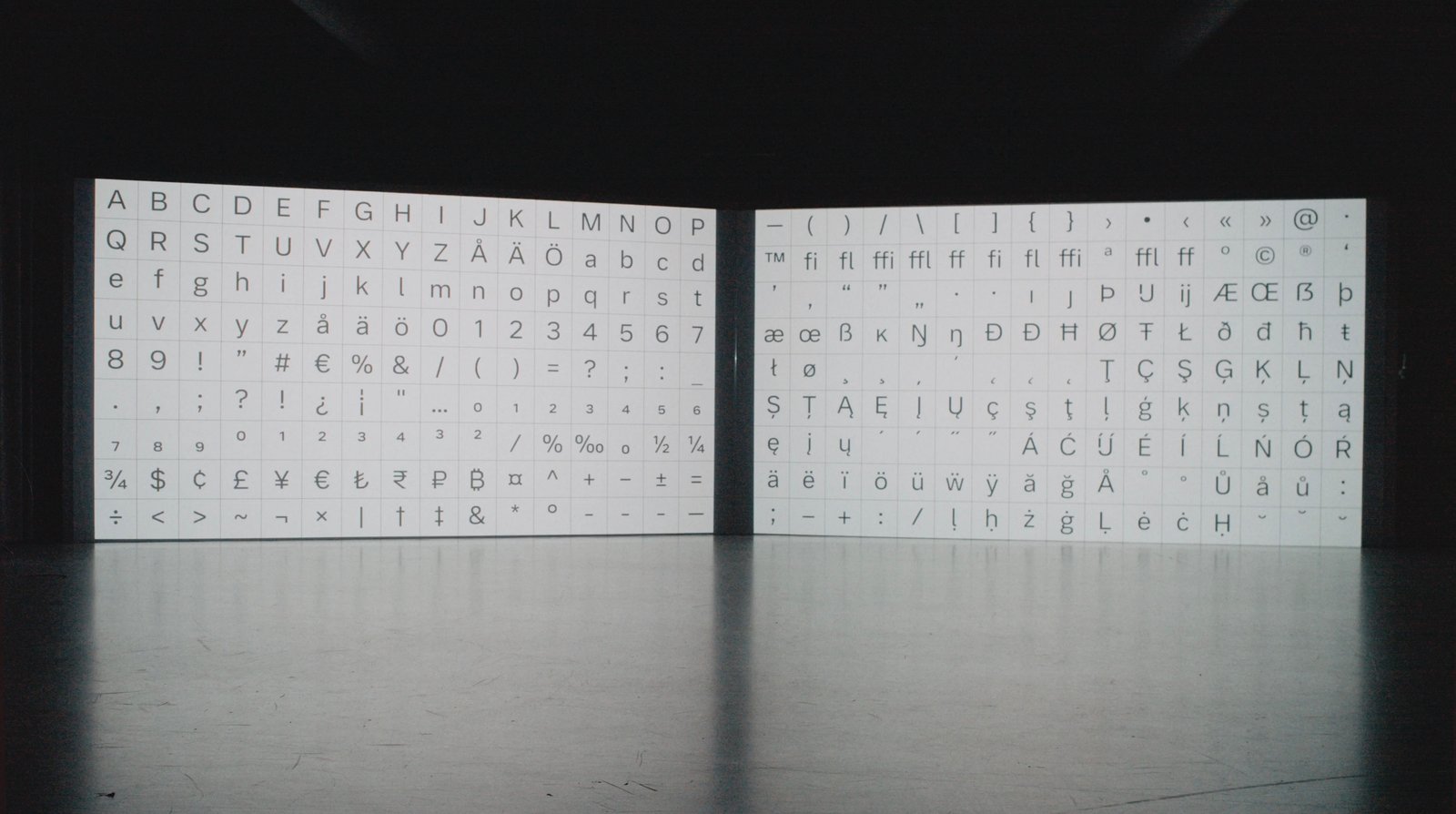 Volvo Centum typeface by Dalton Maag